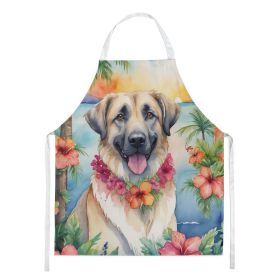 Anatolian Shepherd Luau Apron Cooking Kitchen Server Baking Crafts Gardening for Adult Women Men, Unisex, Large, Multicolor