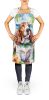 Basset Hound Luau Apron Cooking Kitchen Server Baking Crafts Gardening for Adult Women Men, Unisex, Large, Multicolor