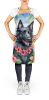 Belgian Sheepdog Luau Apron Cooking Kitchen Server Baking Crafts Gardening for Adult Women Men, Unisex, Large, Multicolor