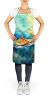 Sting Ray Apron Cooking Kitchen Server Baking Crafts Gardening for Adult Women Men, Unisex, Large, Multicolor