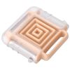 3 in 1 Square Shaped Fruit and Vegetable Peeler Rotary Potato Peeler with 3 Blades Multi-Function Peeler Kitchen Tool
